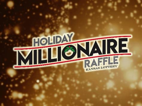 Kansas Holiday Millionaire Raffle winning number drawn .